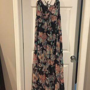 Large gorgeous watercolor maxi. NWT
